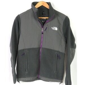 The North Face Full Zip-Up Gray DENALI Fleece Jacket Women's Medium